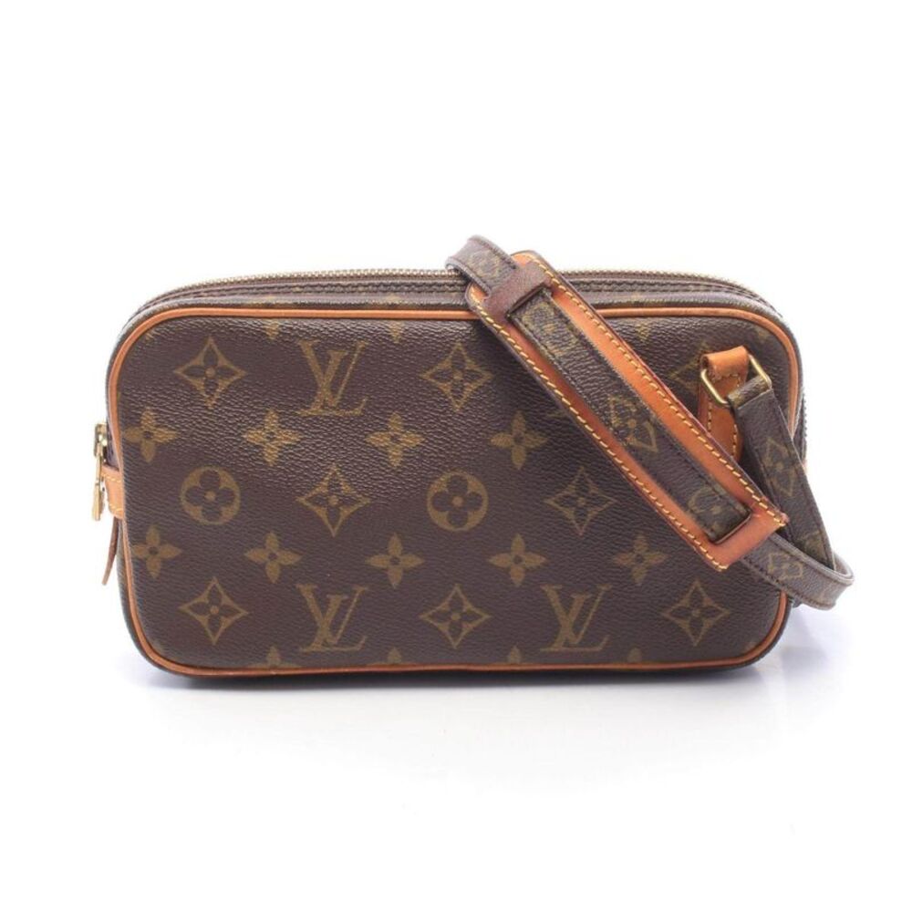 Louis Vuitton Marly Bandouliere Monogram Coated Canvas Shoulder Bag